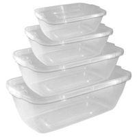 Thumbs Up Clip Seal Food Container Set of 4