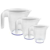 Thumbs Up Sure Grip Measuring Jug Set of 3