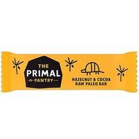 the primal pantry hazelnut cocoa paleo bar 45g