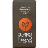 The Living Food Kitchen Orange & Ginger Raw Chocolate (25g)