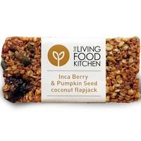 The Living Food Kitchen Inca Berry & Pumpkin Seed Coconut Flapjack (60g)