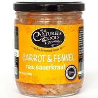 The Cultured Food Company Carrot & Fennel Raw Sauerkraut (400g)