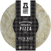 the white rabbit pizza co pizza bases twin pack 310g