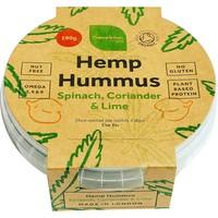 Themptation Hemp hummus Spinach, Coriander & Lime (190g)