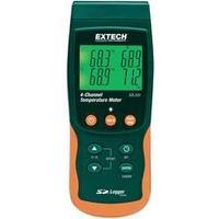 Thermometer Extech SDL200 -199 up to +1700 °C Sensor type K, J, T, E, R, S, Pt100 Data logger