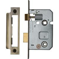 The York Bathroom/Privacy Lock 65mm in Antique Finish