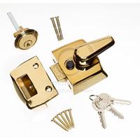 The ERA Replacement Front Door Lock 40mm in Polished Brass Finish