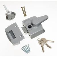 The ERA Replacement Front Door Lock 40mm in Satin Chrome Finish