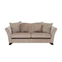 the hollywood collection hepburn 3 seater fabric sofa