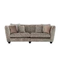 the hollywood collection marilyn 4 seater fabric sofa