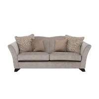 the hollywood collection hepburn 3 seater fabric sofa