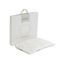 The Little Green Sheep Organic Stokke Sleepi/ Leander Cot 70x120 Jersey Fitted Sheet-White