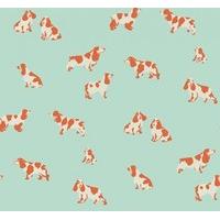 thibaut wallpapers purebred aqua and coral t36182