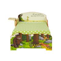 the gruffalo toddler bed with storage and shelf foam mattress