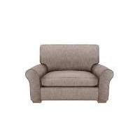 The Avenue Collection Park Avenue Fabric Snuggler Armchair