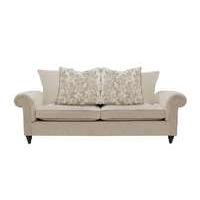 The Prestige Collection Knightsbridge 3 Seater Fabric Pillow Back Sofa