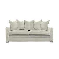 The Prestige Collection Bayswater 3 Seater Fabric Pillow Back Sofa