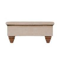 the prestige collection knightsbridge fabric storage footstool