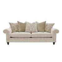 The Prestige Collection Knightsbridge 4 Seater Fabric Pillow Back Sofa