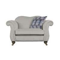 the derwent collection cavendish fabric snuggler armchair