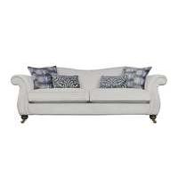 The Derwent Collection Cavendish 4 Seater Fabric Sofa