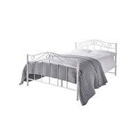Thea Double Metal Bed Quilted Mattress