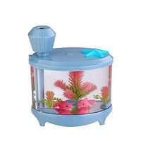 The Fish Tank Humidifier Mini Household Air Humidifying Purifier USB Humidifier Ultrasonic Small Night Lamp