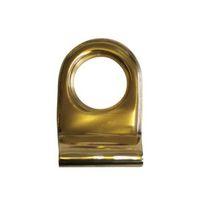 The House Nameplate Company Brass Effect Cylinder Latch Pull Pack of 1
