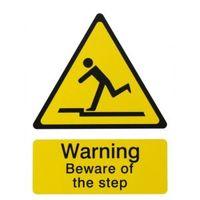the house nameplate company pvc self adhesive danger beware of step si ...