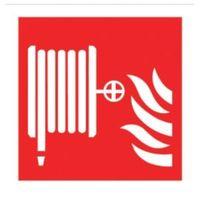 The House Nameplate Company PVC Self Adhesive Fire Hose Reel Sign (H)200mm (W)200mm