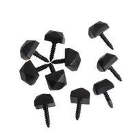 The House Nameplate Company Nickel Effect Iron Decorative Stud (Dia)10mm (L)10mm Pack of 10