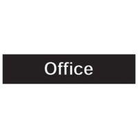 The House Nameplate Company PVC Self Adhesive Office Sign (H)50mm (W)200mm