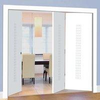 Thrufold Criterion White 2+1 Folding Door