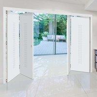 Thrufold Criterion White 2+2 Folding Door