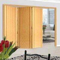 thrufold chartwell oak 30 folding door prefinished