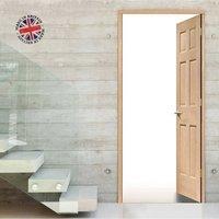 Thruframe Interior Oak Veneered Door Lining Frame - Suits Single Doors