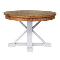 The Priory Circular Dining Table with Pedestal Base