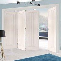 thrufold ely 31 folding door white primed