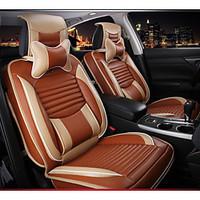 TheNew Leather Car Seat Cushion, Seat Cushion Leather Soft For Most Of The Car