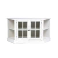 Thomas Corner TV Stand White