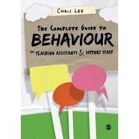 the complete guide to behaviour for teaching assistants and support st ...