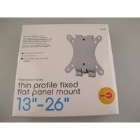 Thin Profile Fixed Flat Panel Mount 13\