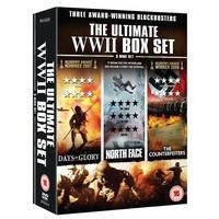 The Ultimate World War II Boxset (The Counterfeiters, Days of Glory, North Face) [DVD] [2009]