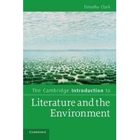 The Cambridge Introduction to Literature and the Environment (Cambridge Introductions to Literature)