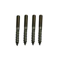 Threaded Dowel Screw Wood to Metal Yzp Zinc Plated M6 X 50MM Pack of 500