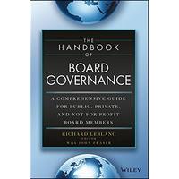 the handbook of board governance a comprehensive guide for public priv ...