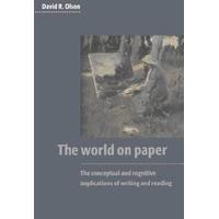 the world on paper the conceptual and cognitive implications of writin ...