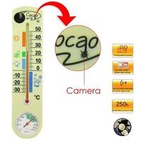 Thermometer motion dectection High Definition Spy Camera with 4GB Internal Memory Trace Security