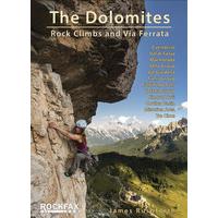 The Dolomites - Rock Climbs and Via Ferrata (Rockfax Climbing Guide) (Rockfax Climbing Guide Series) - Paperback