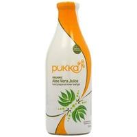 THREE PACKS of Pukka Herbs Ltd Aloe Vera juice 1000ml